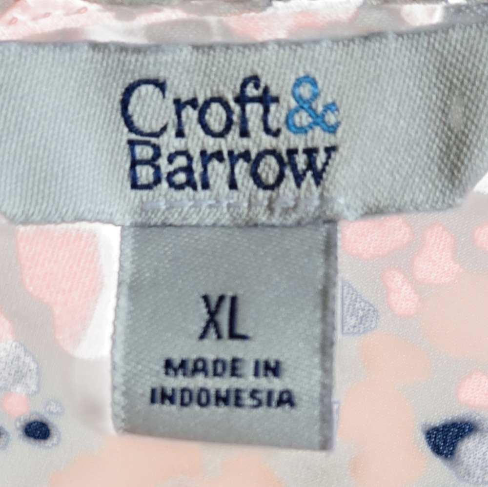 Croft & Barrow Red Ruffled Blouse - Picture 4 of 8